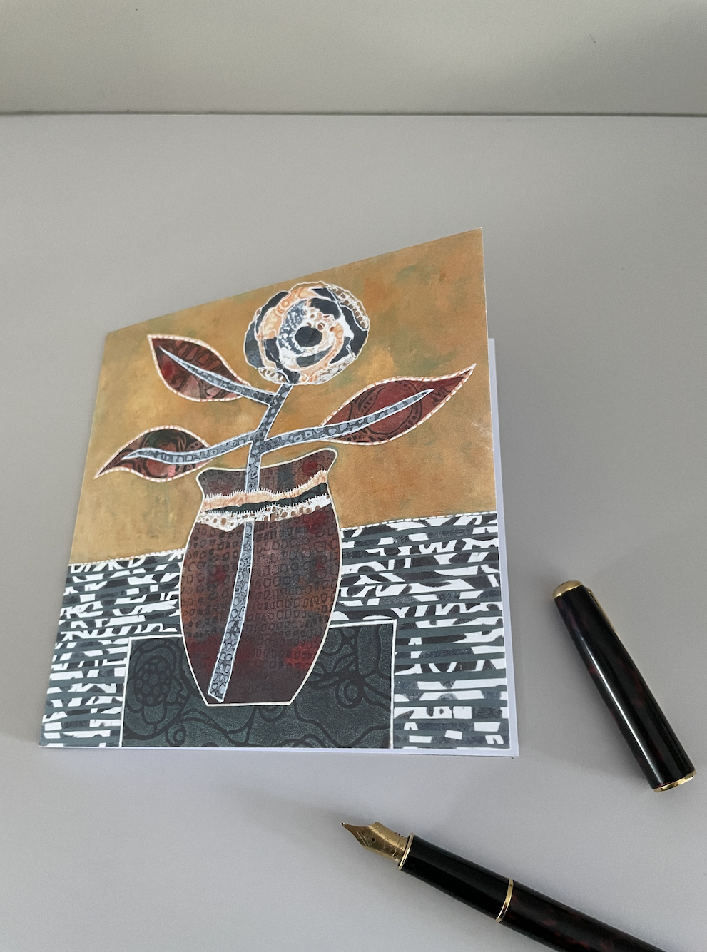 uniek, hip hippe voor aan de muur, kleur, acrylverf, kunst